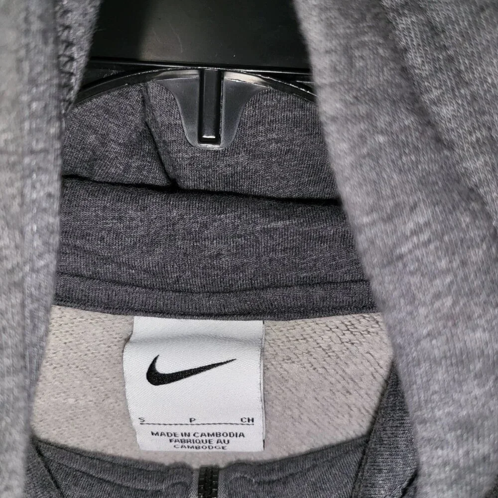 CHELSEA FC Women's Hoodie SMALL Nike Full Zip Up Nothing Stops Up GRAY C3 - Picture 5 of 7